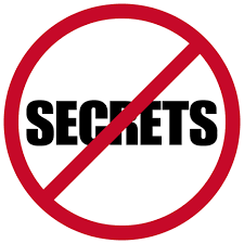 there is no secret sign