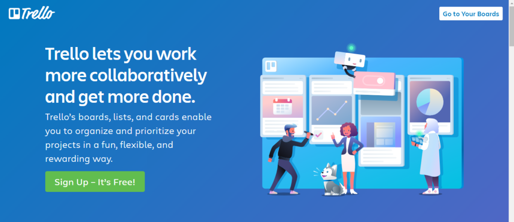 Trello Is Free To Use