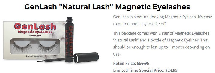 GenLash Natural Lash Magnetic Eyelashes